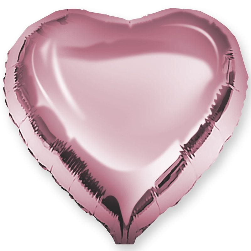  Воздушный шар «Розовое сердце»