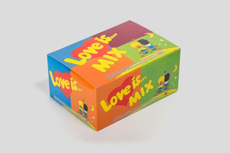 

Жевательная резинка «Love is» МИКС