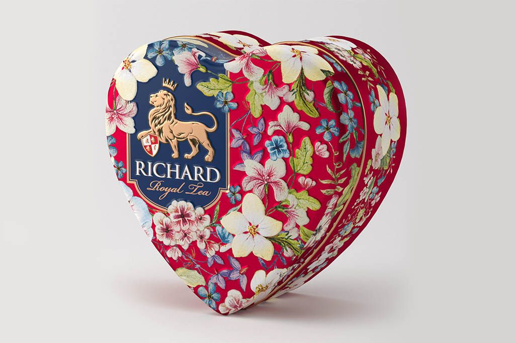 

Чай Richard "Royal Heart" (красное сердце)
