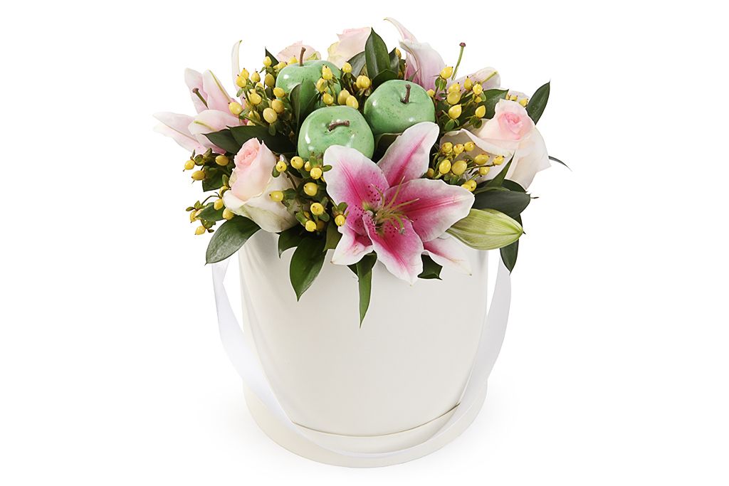 

Букет с лилиями Весенний ангел