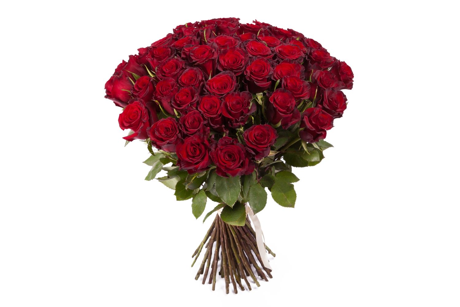 Букет из 51 красной розы Ред Париж от СоюзЦветТорг