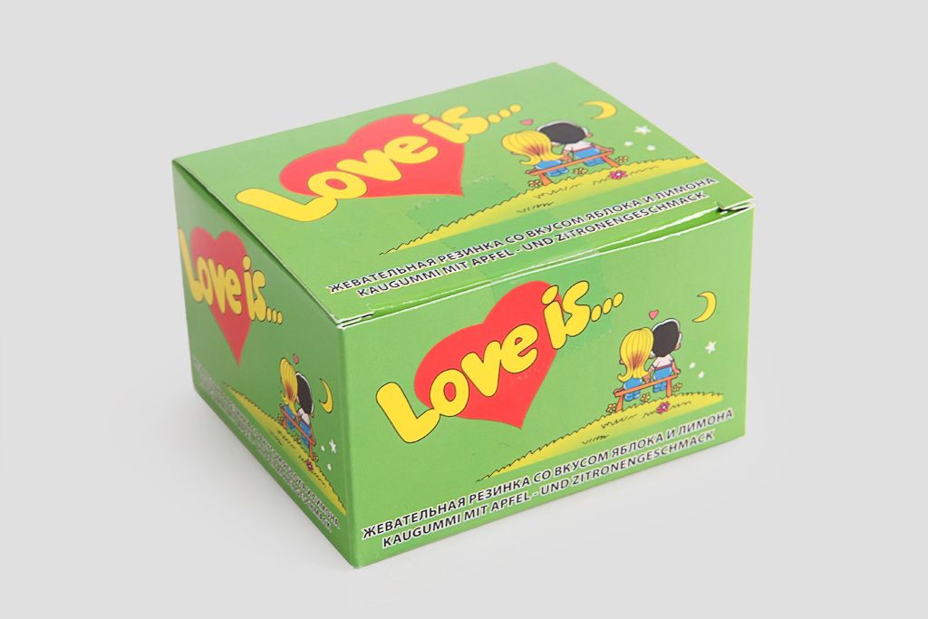 

Жевательная резинка «Love is» яблоко-лимон, mini
