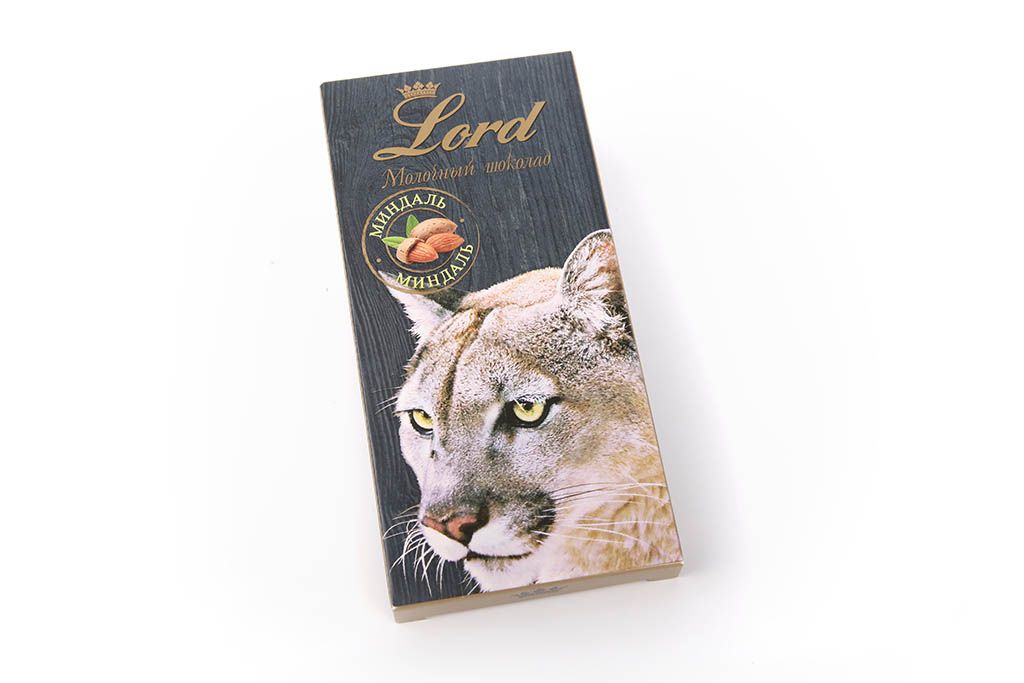 

Шоколад молочный Lord «Миндаль»