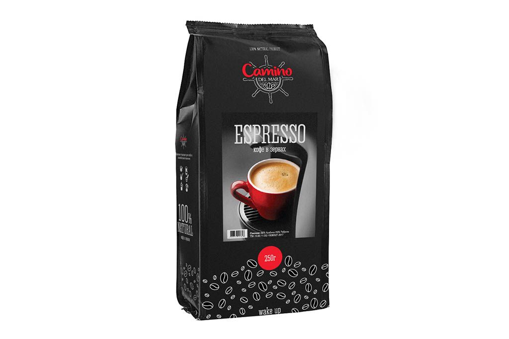 

Кофе в зернах Camino Del Mar Espresso