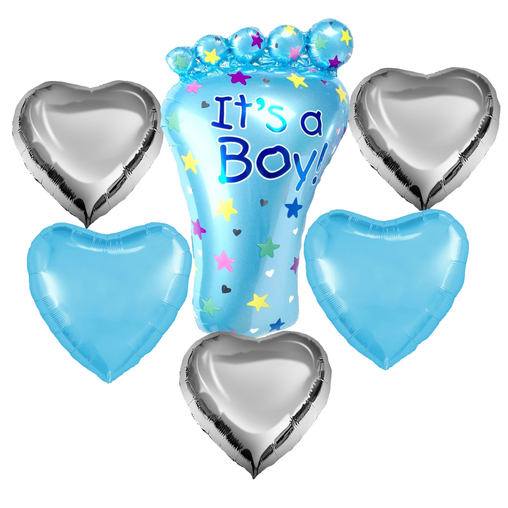  Набор воздушных шаров на выписку "Мальчик!"