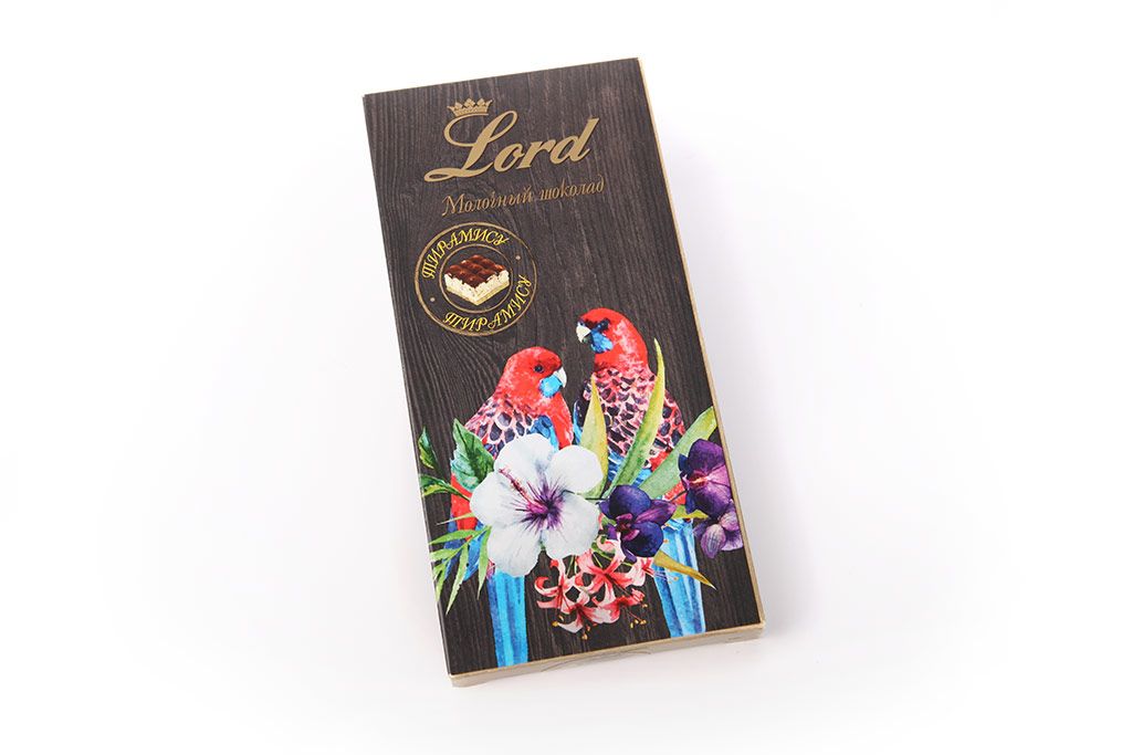 

Шоколад молочный Lord «Тирамису»