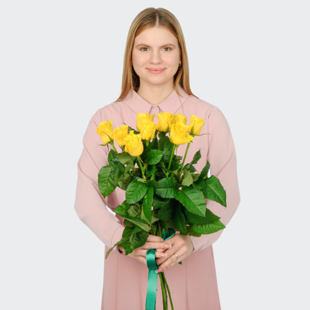 Букет 9 роз Илиос Букет 9 роз Илиос