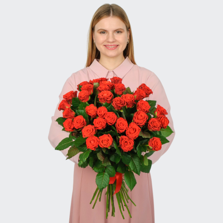 Букет из 35 роз Эль Торо Букет из 35 роз Эль Торо