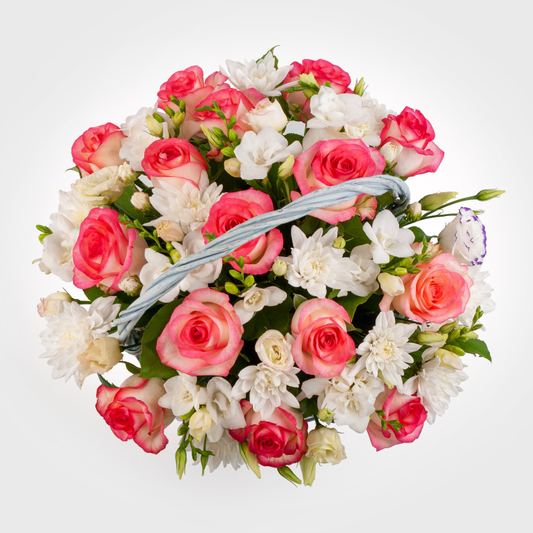 Букет в корзине Сон о любви Букет в корзине Сон о любви