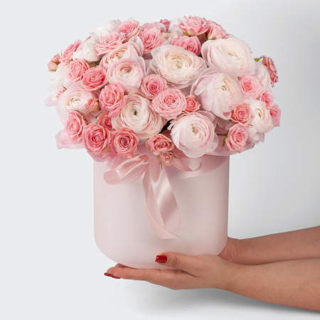 Букет в коробке Маленькая фея Букет в коробке Маленькая фея