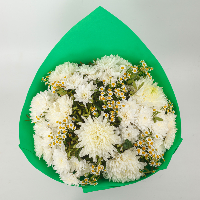 Букет Белый бархат (макси) Букет Белый бархат (макси)