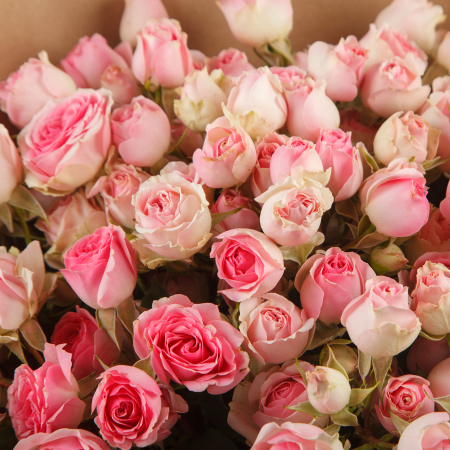 Букет кустовых роз Первое признание Букет кустовых роз Первое признание