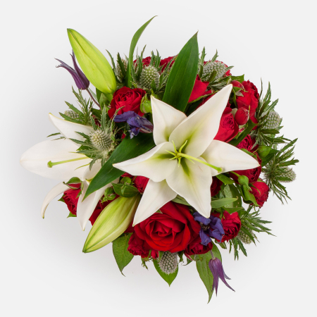 Букет в коробке Белая звезда Букет в коробке Белая звезда