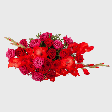 Букет в коробке Любовные знаки Букет в коробке Любовные знаки