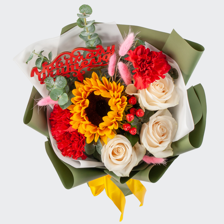 Букет Цветочный букварь Букет Цветочный букварь