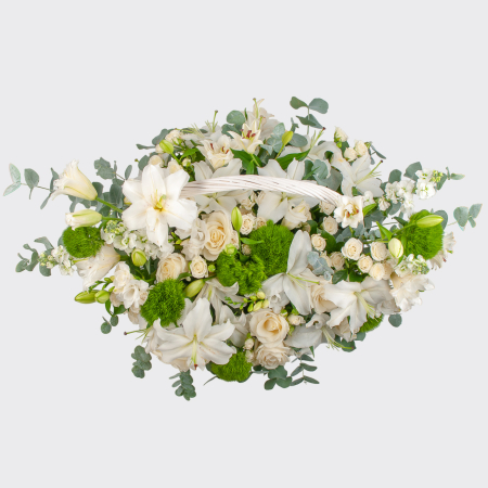 Букет в корзине Ангел утра Букет в корзине Ангел утра