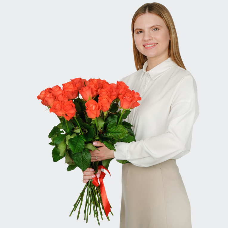 Букет 25 роз Вау Букет 25 роз Вау