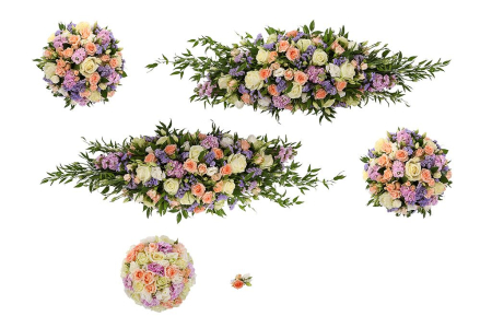 Свадебный комплект Нимфа (макси) Свадебный комплект Нимфа (макси)