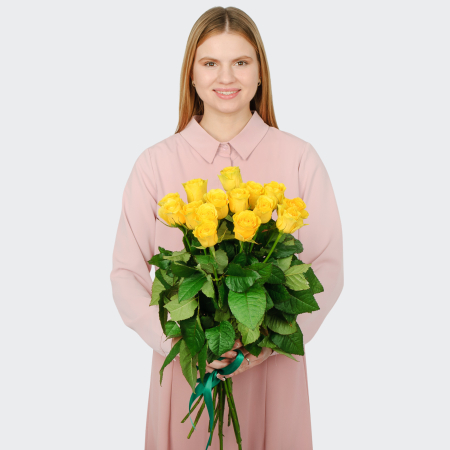 Букет 15 роз Илиос Букет 15 роз Илиос