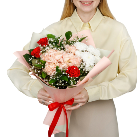 Букет Белые росы Букет Белые росы