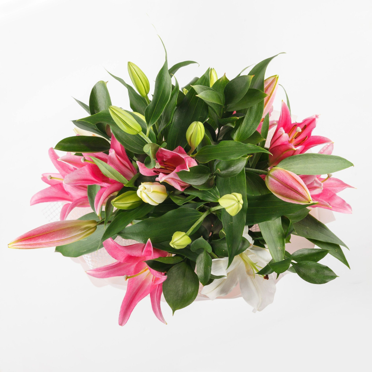 Букет с лилиями Сбежавшая невеста Букет с лилиями Сбежавшая невеста