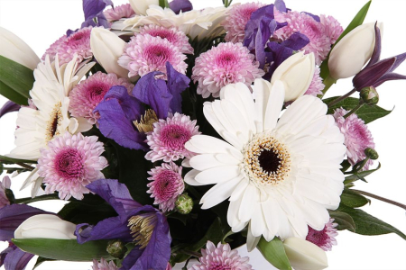 Букет Перед рассветом в шляпной коробке Букет Перед рассветом в шляпной коробке