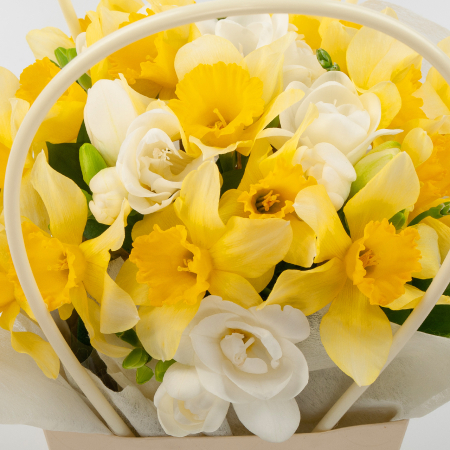 Букет в коробке Апрельское утро Букет в коробке Апрельское утро