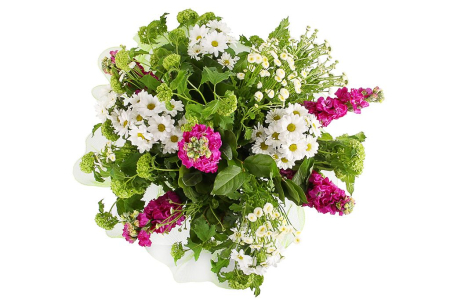 Букет с хризантемами Парижанка Букет с хризантемами Парижанка