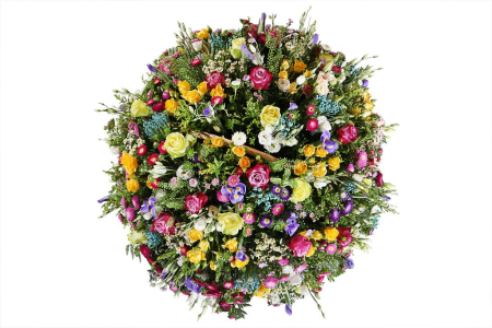 Букет Тайны Версаля в корзине Букет Тайны Версаля в корзине