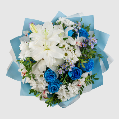 Букет Небесная лазурь Букет Небесная лазурь