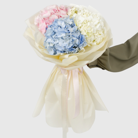 Букет гортензий Дорога к мечте Букет гортензий Дорога к мечте