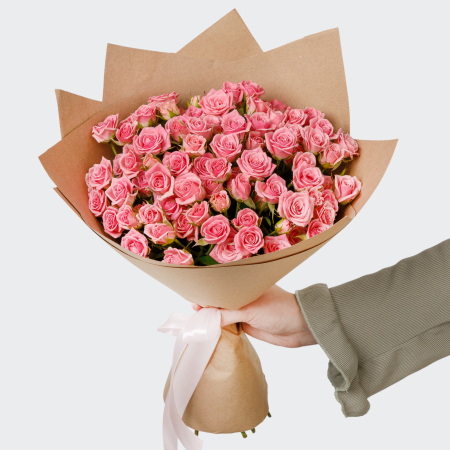 Букет 19 роз Поцелуи каждый день Букет 19 роз Поцелуи каждый день