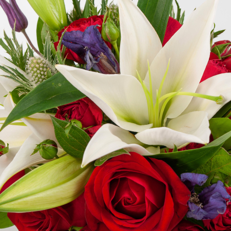 Букет в коробке Белая звезда Букет в коробке Белая звезда