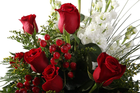 Букет Красная линия в коробке Букет Красная линия в коробке