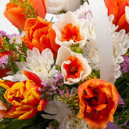 Букет в коробке Свет надежды Букет в коробке Свет надежды