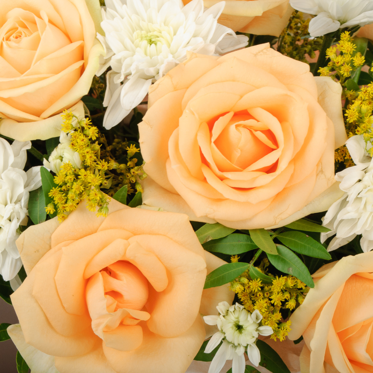 Букет в ящике Нежность Букет в ящике Нежность