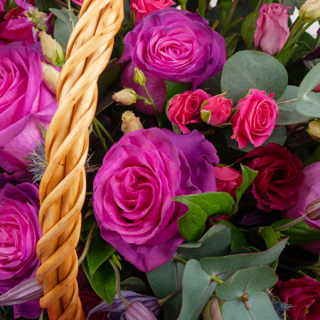 Букет в корзине Райское место Букет в корзине Райское место