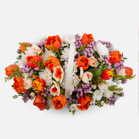 Букет в коробке Свет надежды Букет в коробке Свет надежды