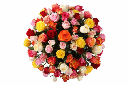 Букет Фламандская легенда (101 роза) в корзине Букет Фламандская легенда (101 роза) в корзине