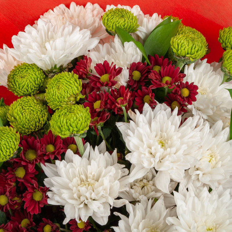 Букет из хризантем Осеннее очарование Букет из хризантем Осеннее очарование