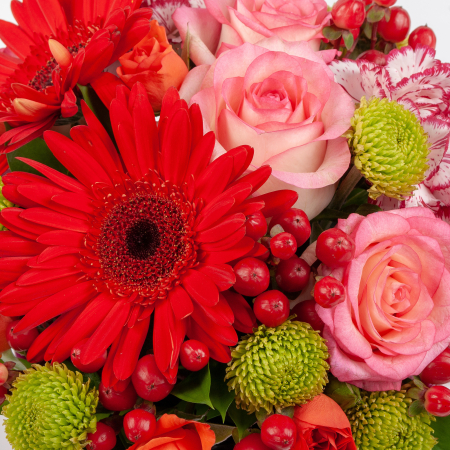 Букет в коробке Костер любви Букет в коробке Костер любви