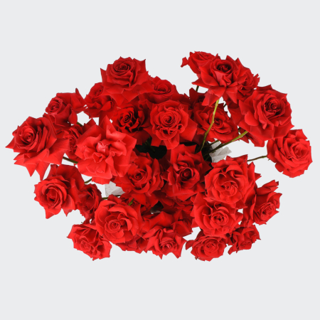 Букет в коробке Валентинка (35 роз) Букет в коробке Валентинка (35 роз)