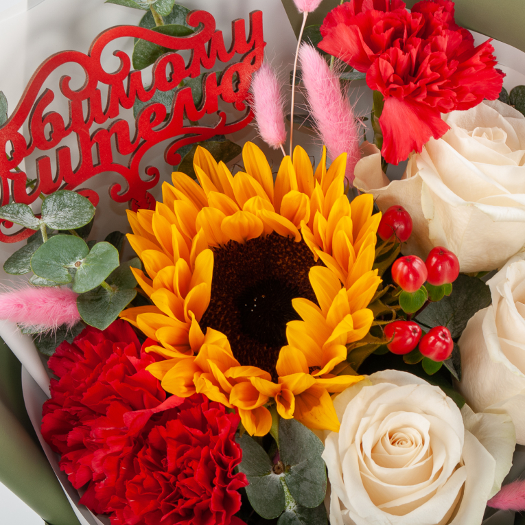 Букет Цветочный букварь Букет Цветочный букварь