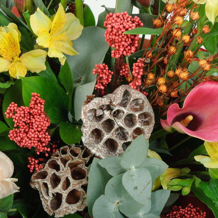 Букет в корзине На крыльях любви Букет в корзине На крыльях любви