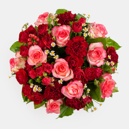 Букет в коробке Романтическое признание Букет в коробке Романтическое признание