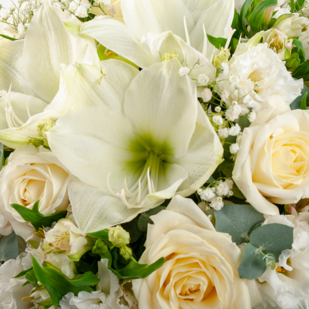 Букет в коробке Ангельские облака Букет в коробке Ангельские облака