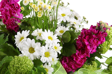 Букет с хризантемами Парижанка Букет с хризантемами Парижанка