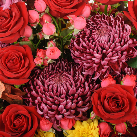 Букет в шляпной коробке Мираж Букет в шляпной коробке Мираж