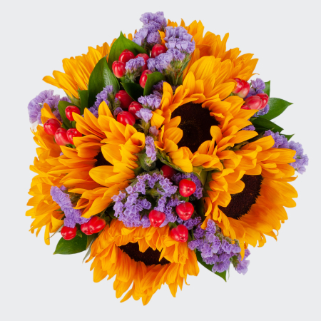 Букет невесты с подсолнухами Вита Букет невесты с подсолнухами Вита