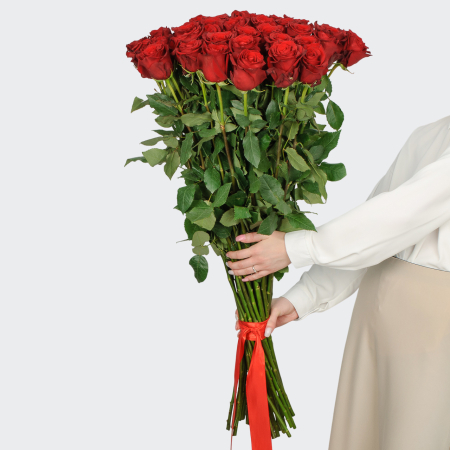 Букет 35 роз Высокие чувства Букет 35 роз Высокие чувства